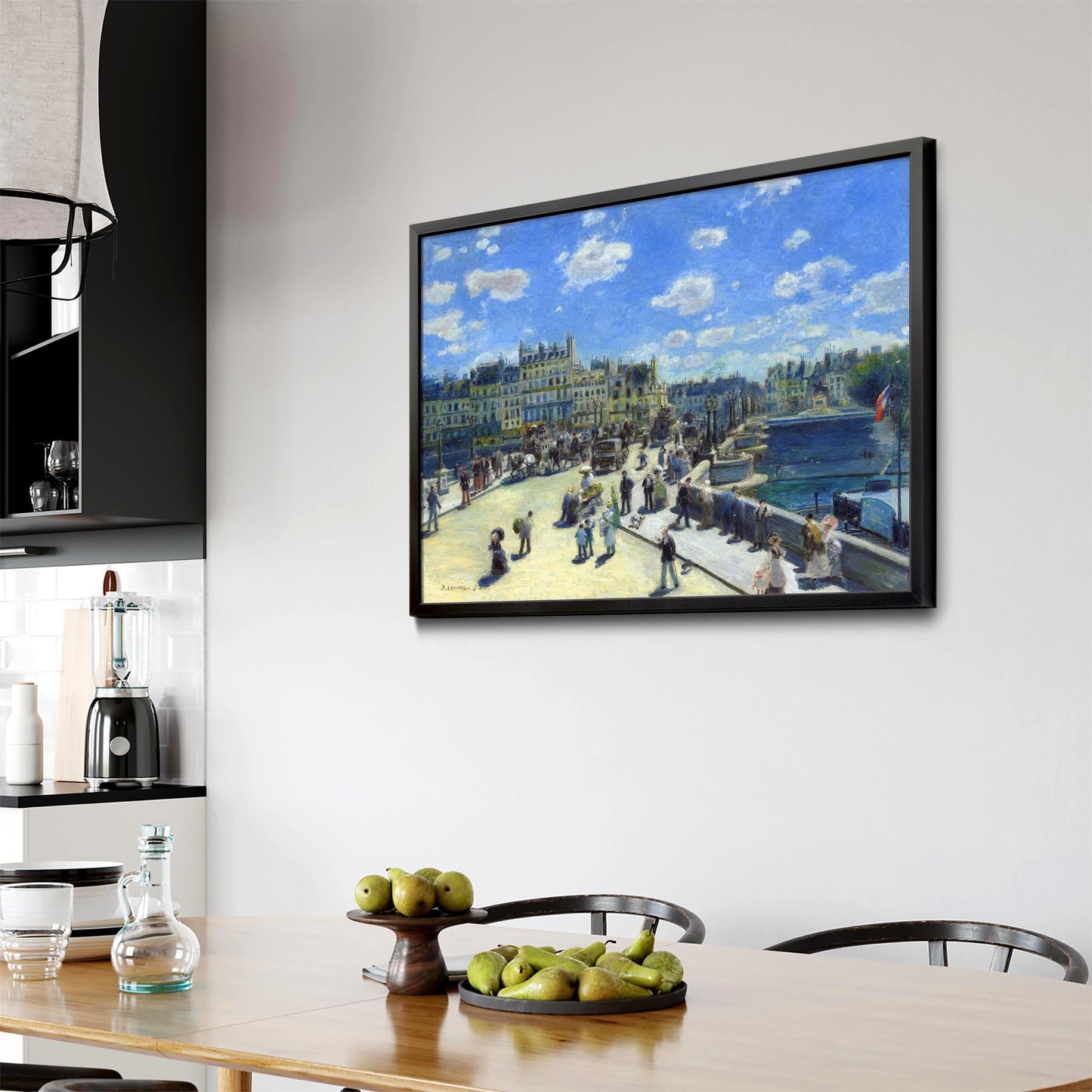 Pont Neuf, Renoir Famous Painting Wall Art - The Affordable Art Company