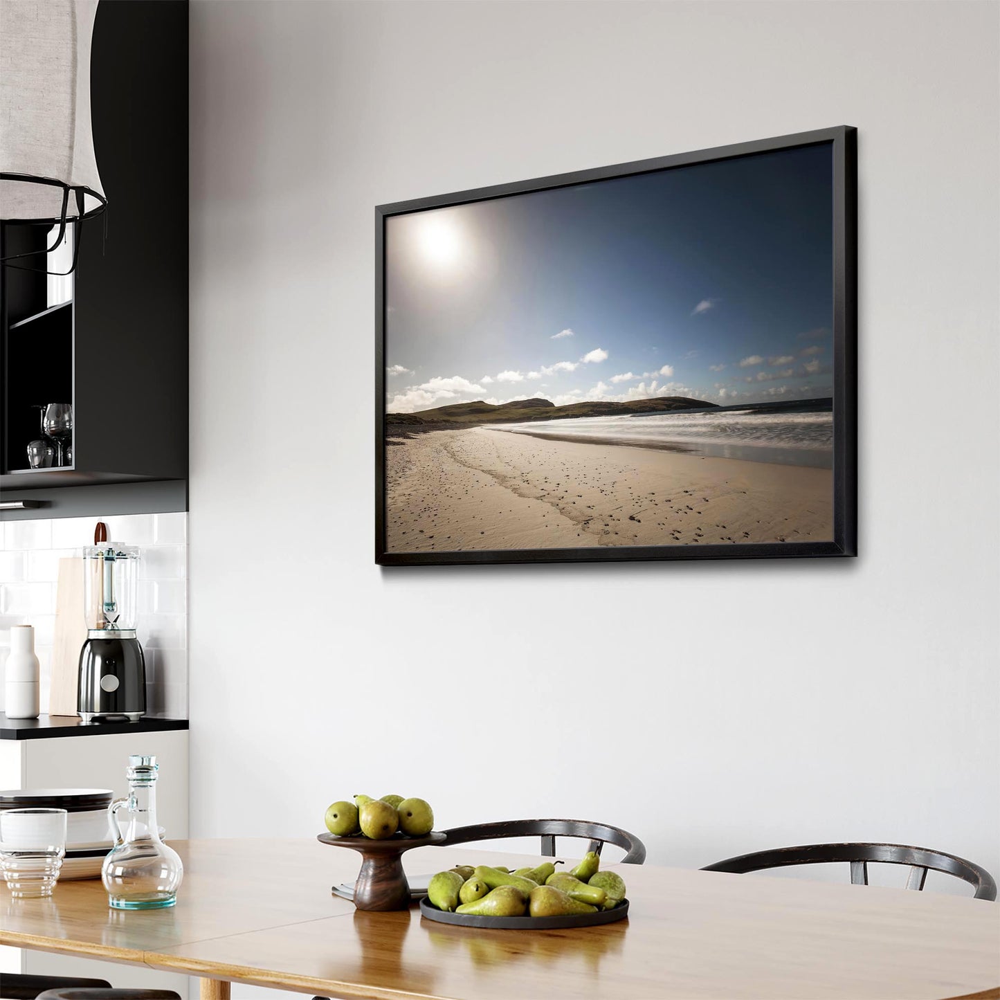 Endless Beach Coastal Photograph Wall Art - The Affordable Art Company