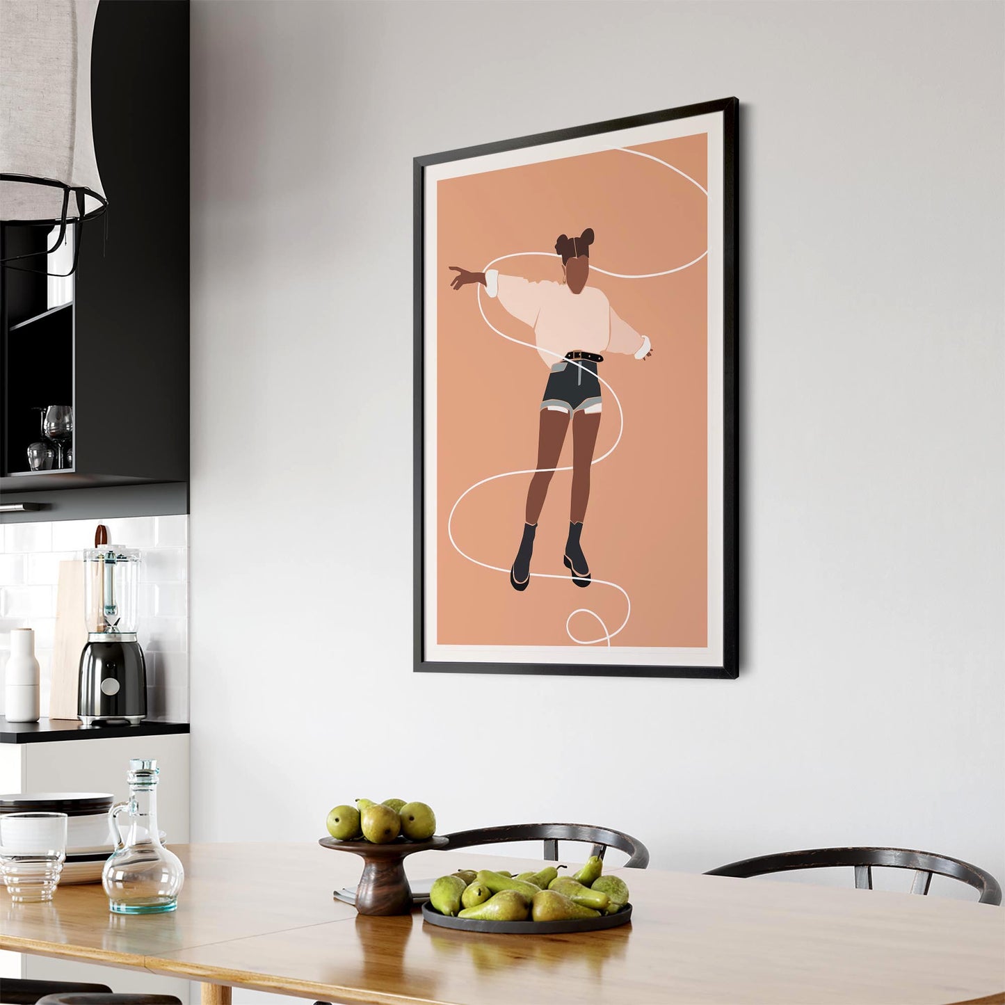 Born In The 90s Retro Fashion Bedroom Wall Art - The Affordable Art Company