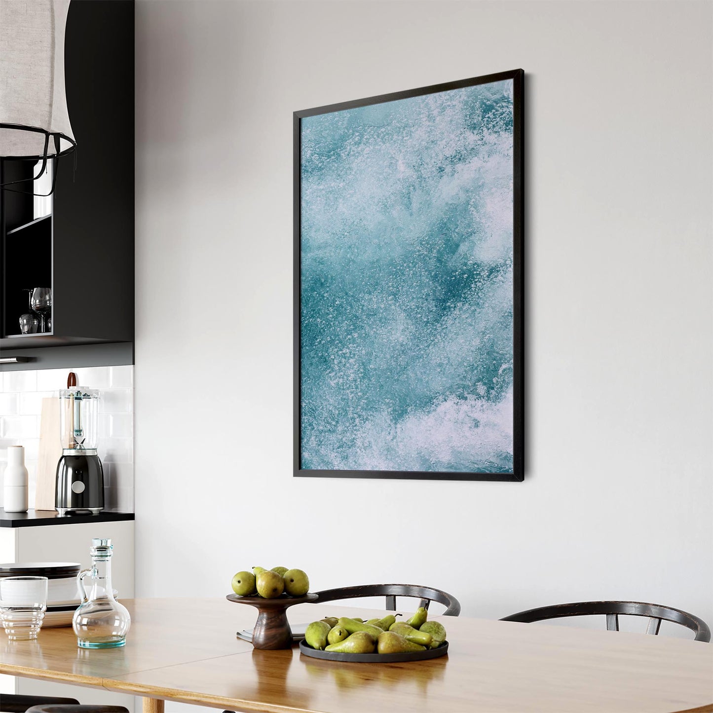 Crashing Waves Water Wall Art Print - The Affordable Art Company