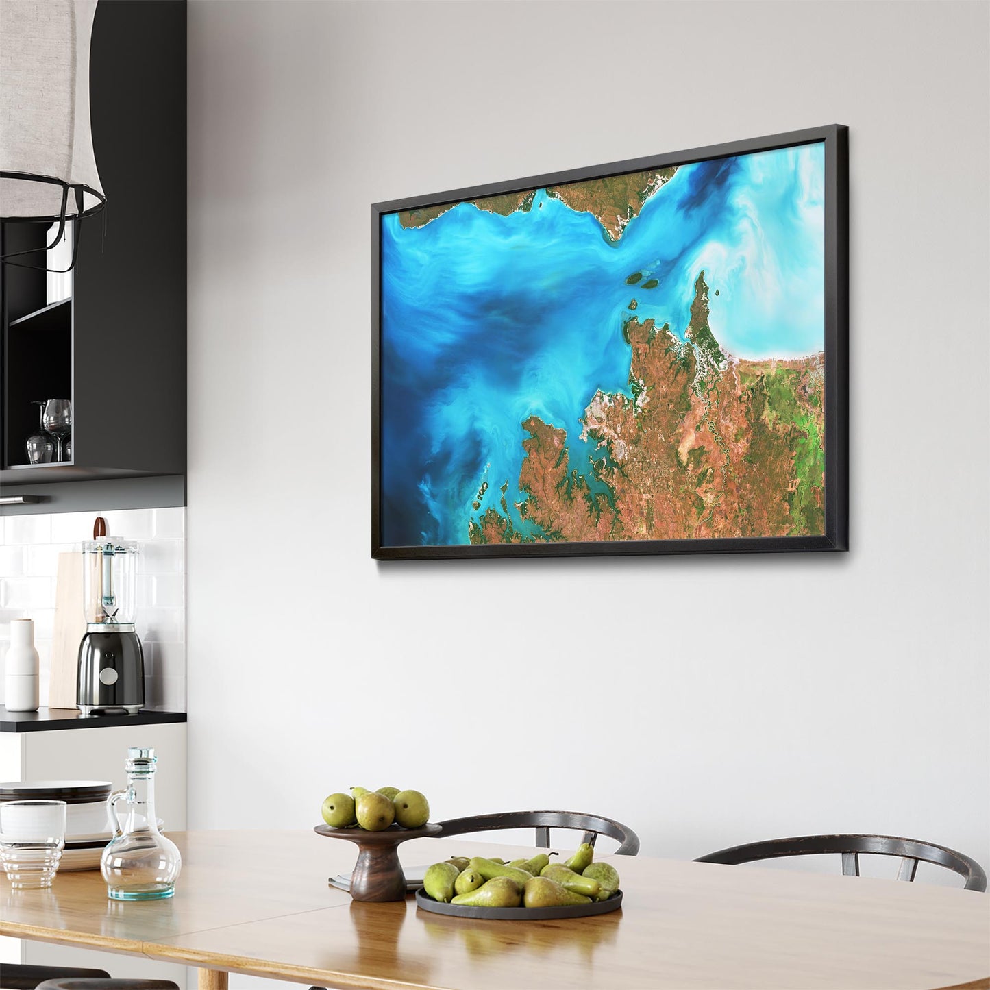 Clarence Strait, Australia Aerial Photograph Wall Art - The Affordable Art Company