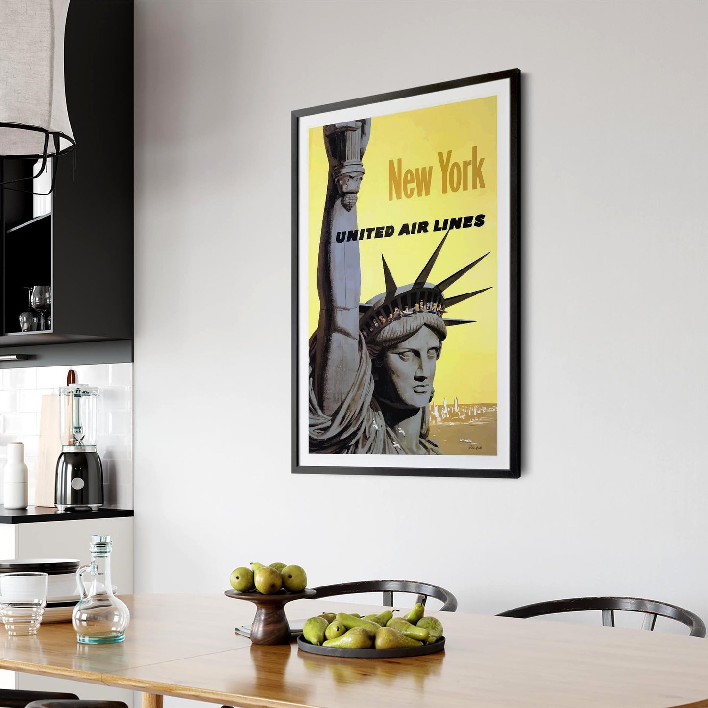 Vintage New York Travel Advert Wall Art - The Affordable Art Company