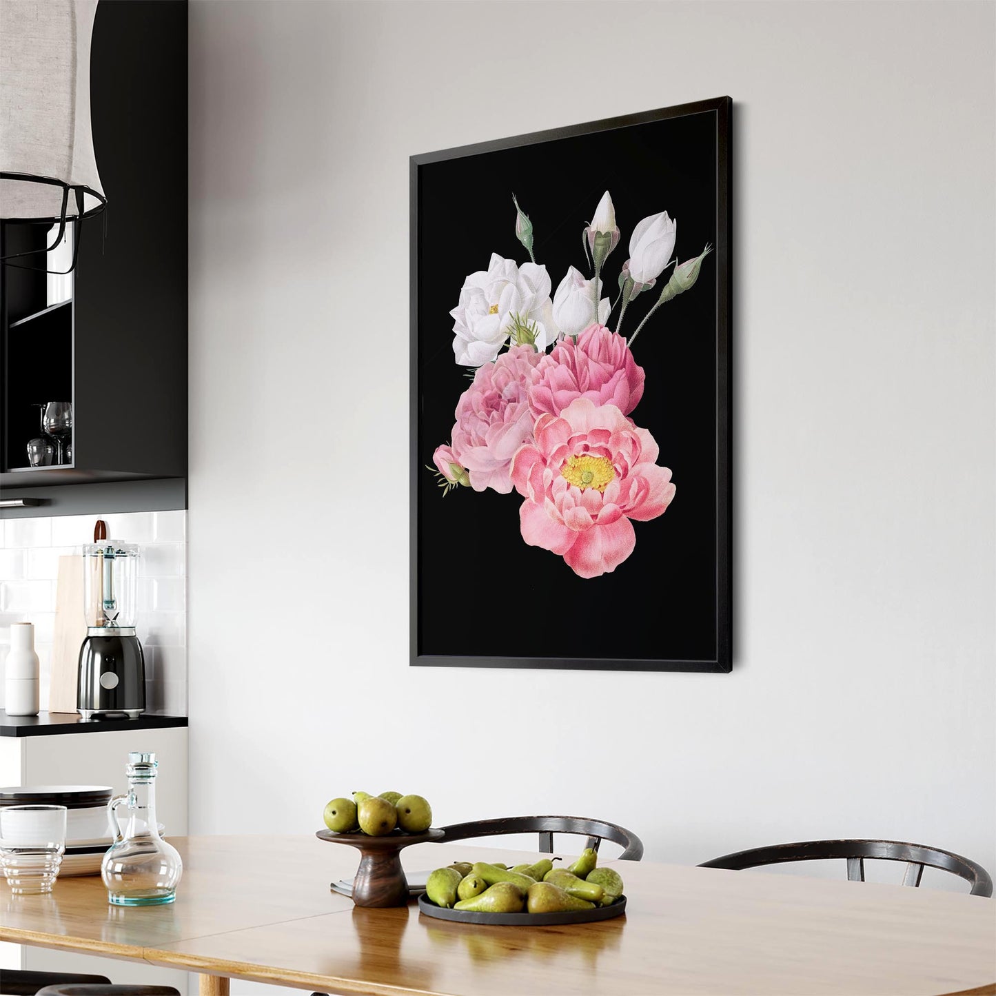 Botanical Flower Painting Floral Kitchen Wall Art #14 - The Affordable Art Company