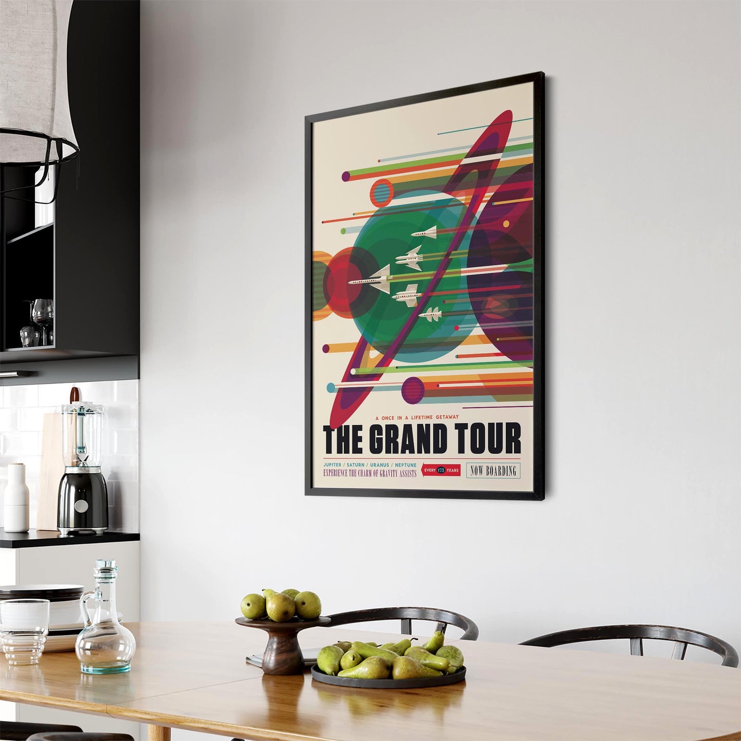 The Grand Tour NASA Space Science Wall Art - The Affordable Art Company