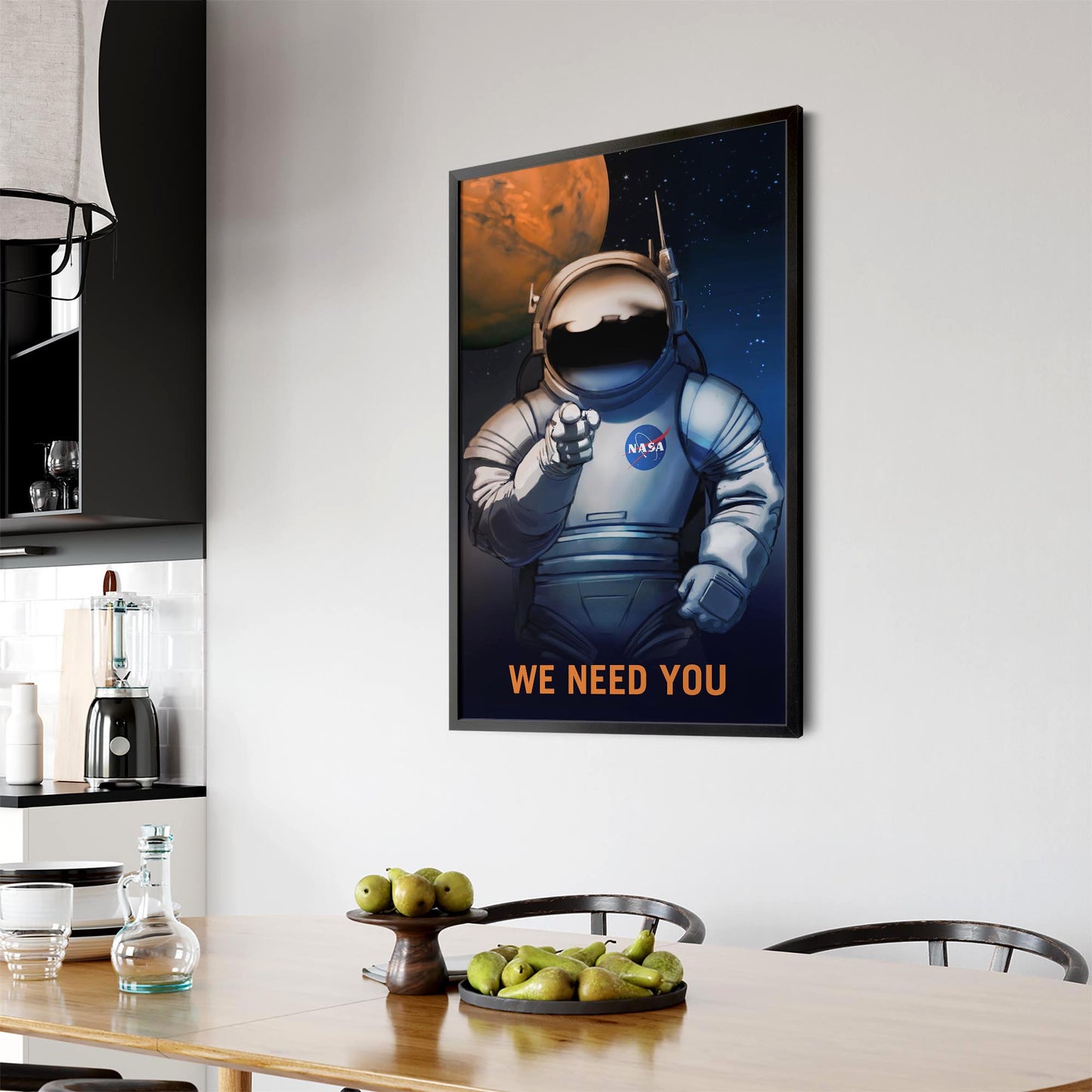 We Need You Space NASA Science Wall Art - The Affordable Art Company