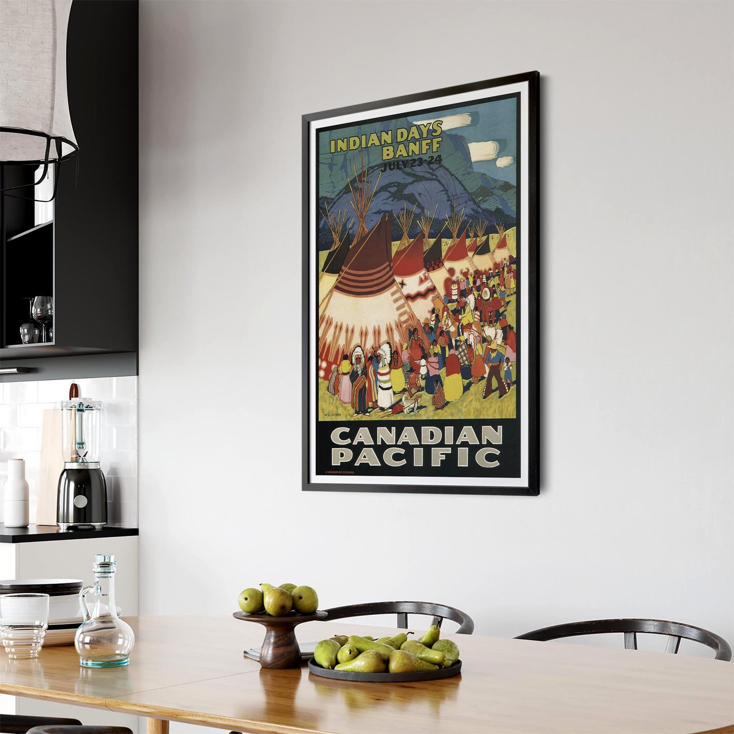 Canadian Pacific Vintage Shipping Advert Wall Art #5 - The Affordable Art Company