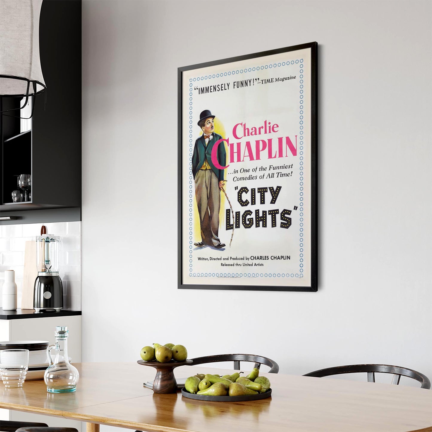 Vintage Charlie Chaplin Movie Wall Art - The Affordable Art Company