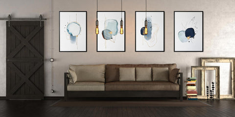 The Minimal Blue Shape Collection