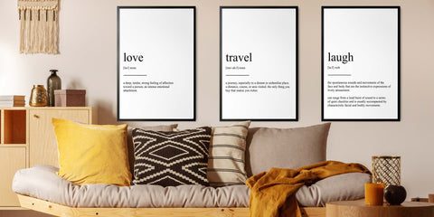 The Definition Wall Art Collection