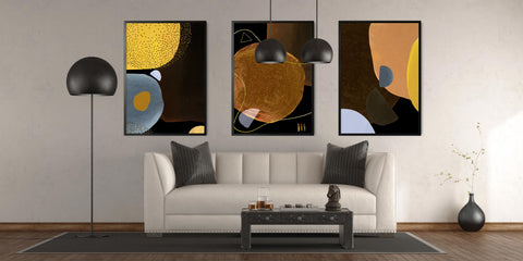 The Dark Abstract Art Collection