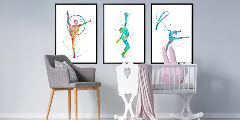 The Gymnastics Dance Art Collection
