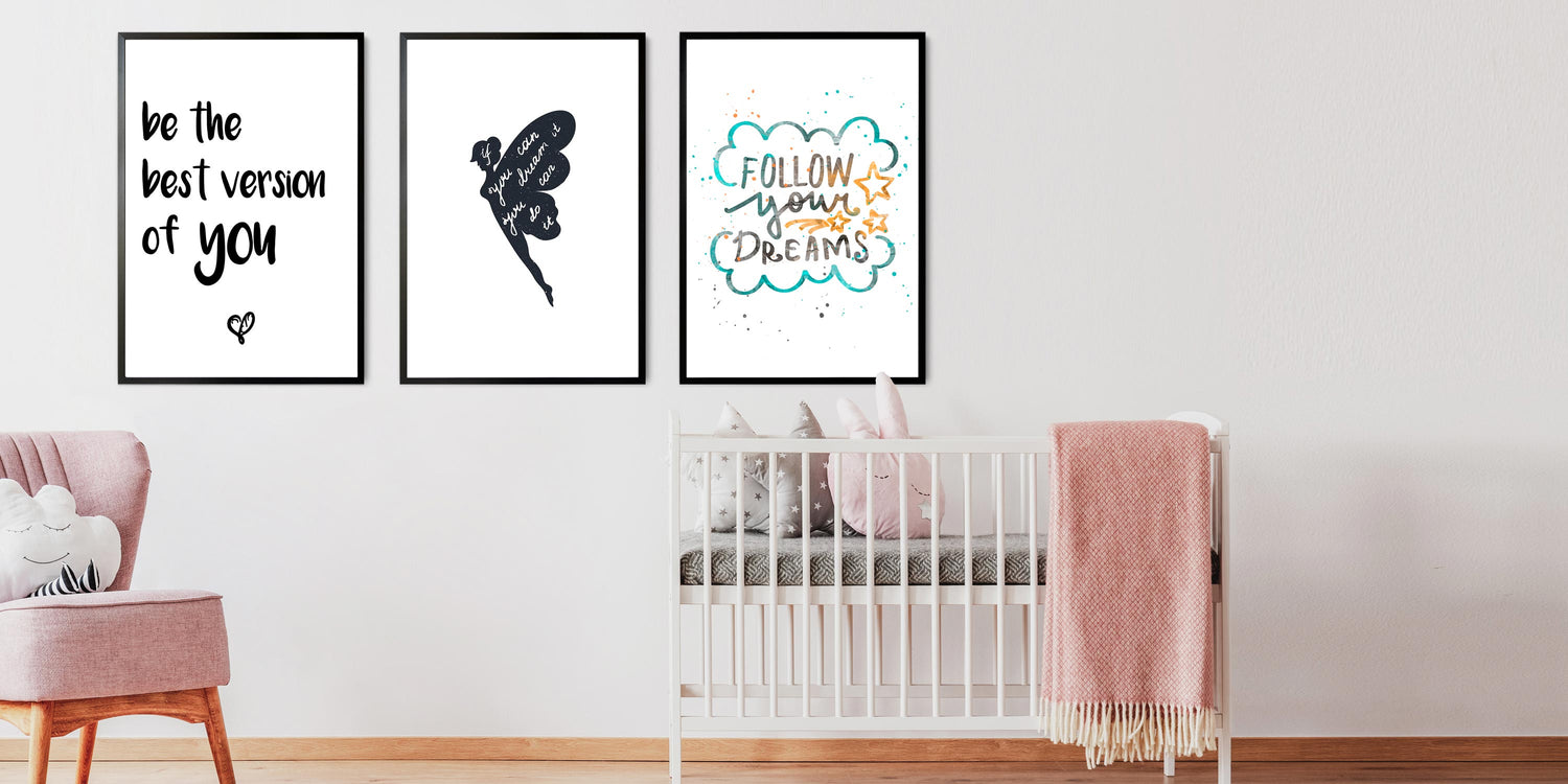 The Nursery Quote Art Collection