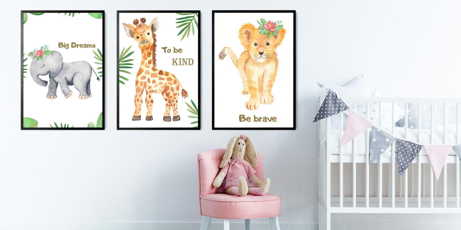 The Nursery Animal Painting Collection