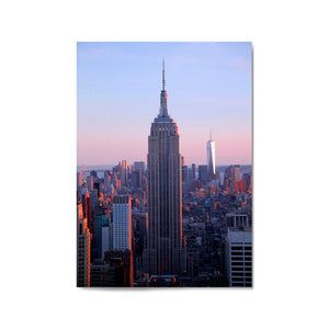Empire State Building New York Photograph Wall Art - The Affordable Art Company