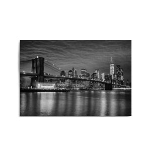 Brooklyn Bridge New York Photograph Wall Art - The Affordable Art Company