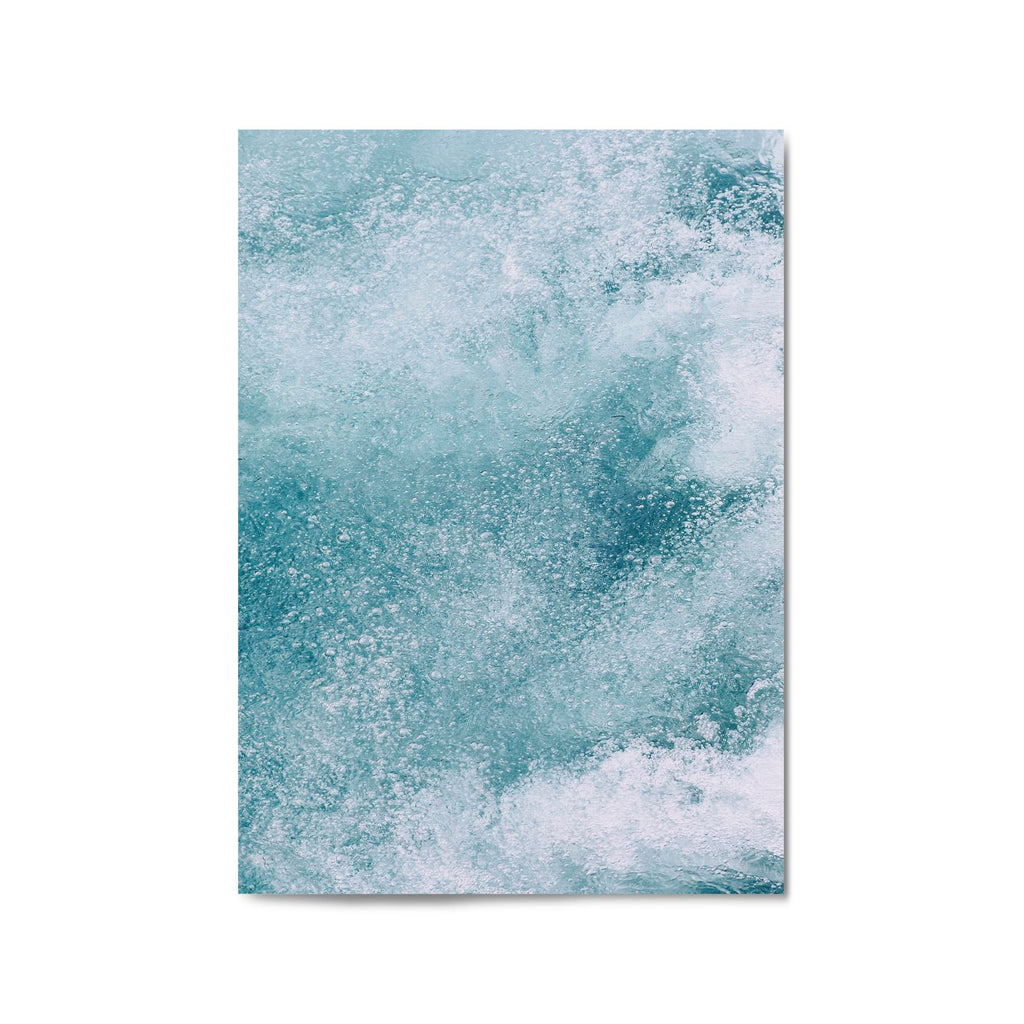 Crashing Waves Water Wall Art Print - The Affordable Art Company