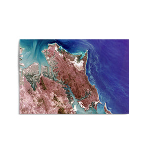 Cape Capricorn Aerial Photograph Australia Wall Art - The Affordable Art Company