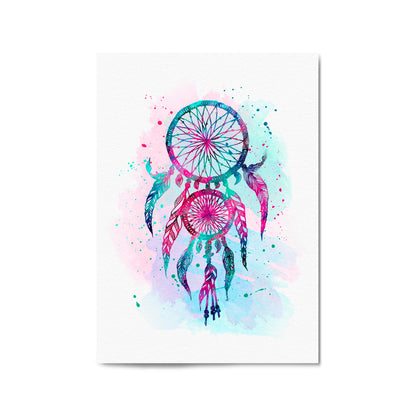 Dream Catcher Nursery Baby Bedroom Wall Art #1 - The Affordable Art Company