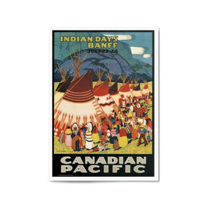 Canadian Pacific Vintage Shipping Advert Wall Art #5 - The Affordable Art Company
