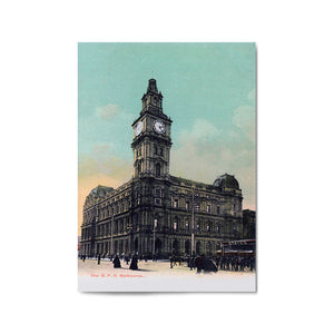 General Post Office, Melbourne Vintage Wall Art #1 - The Affordable Art Company