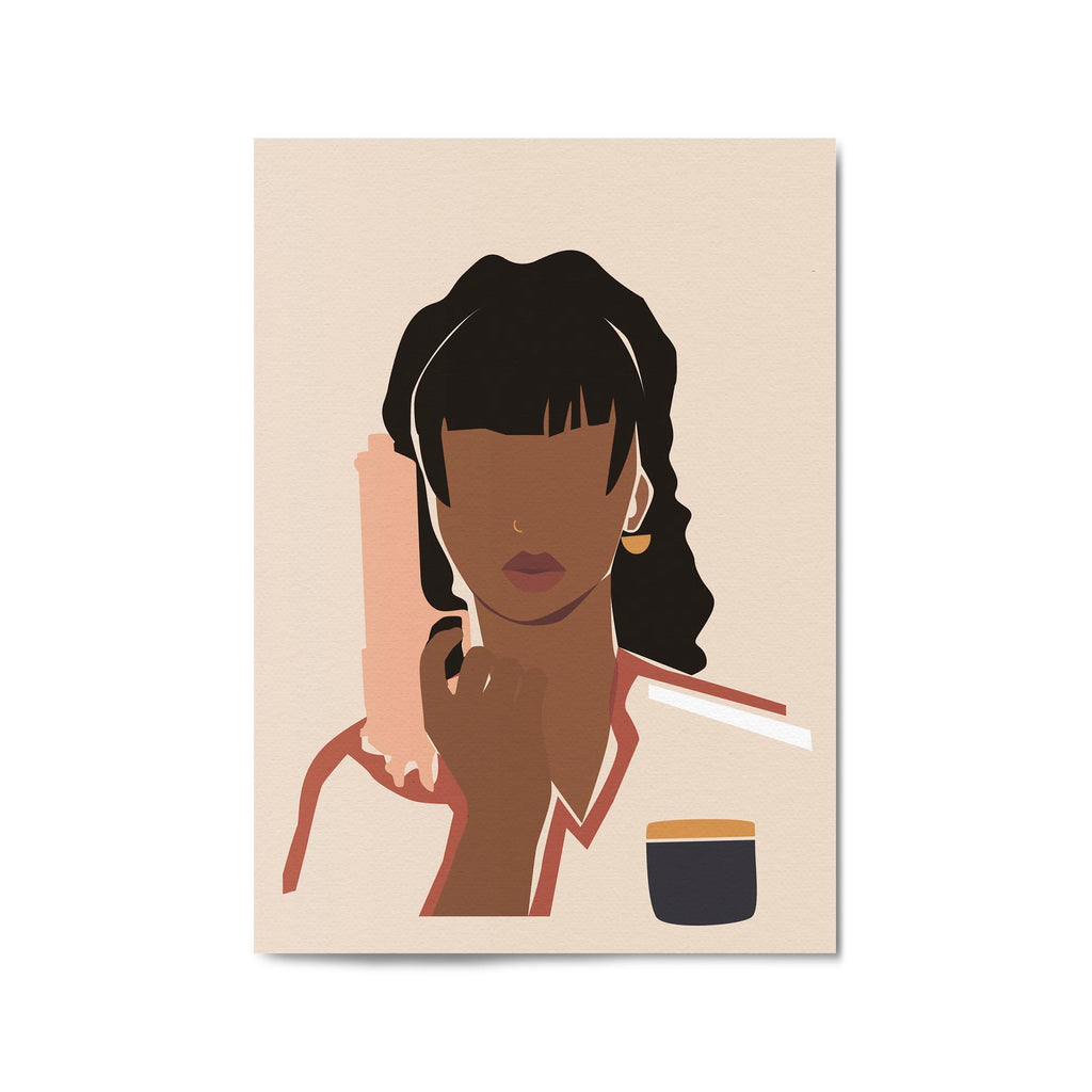 A Deadly Woman Retro Assassin Wall Art - The Affordable Art Company