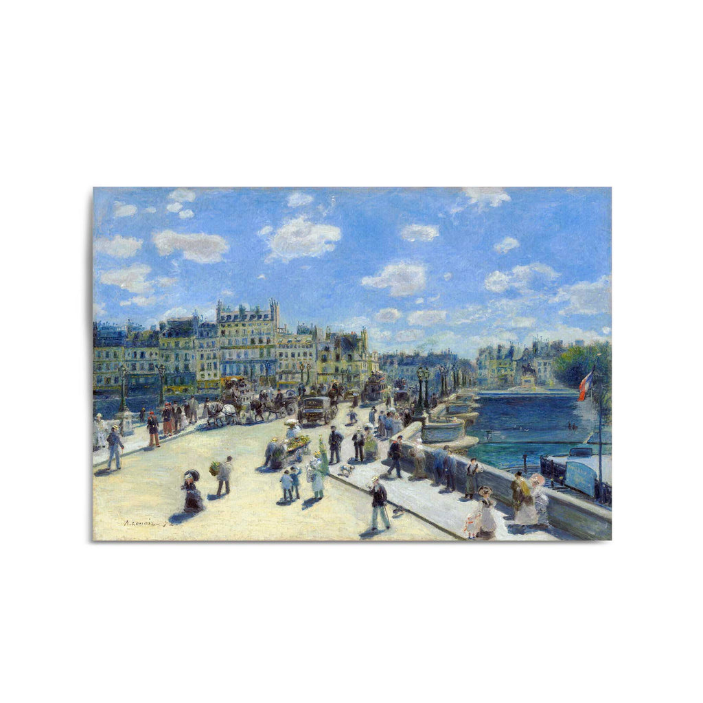 Pont Neuf, Renoir Famous Painting Wall Art - The Affordable Art Company
