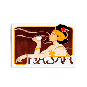 Rajah Coffee Vintage Advert Cafe Kitchen Wall Art - The Affordable Art Company