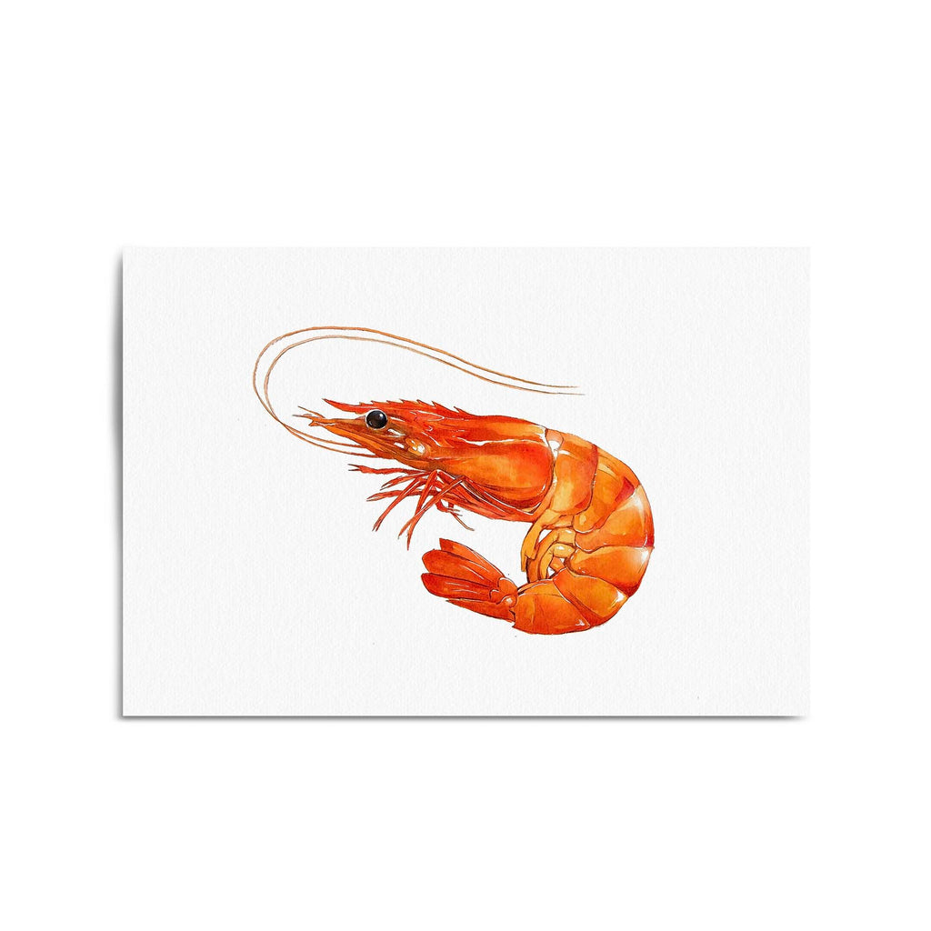 Australian Shrimp Barbeque Painting Wall Art - The Affordable Art Company