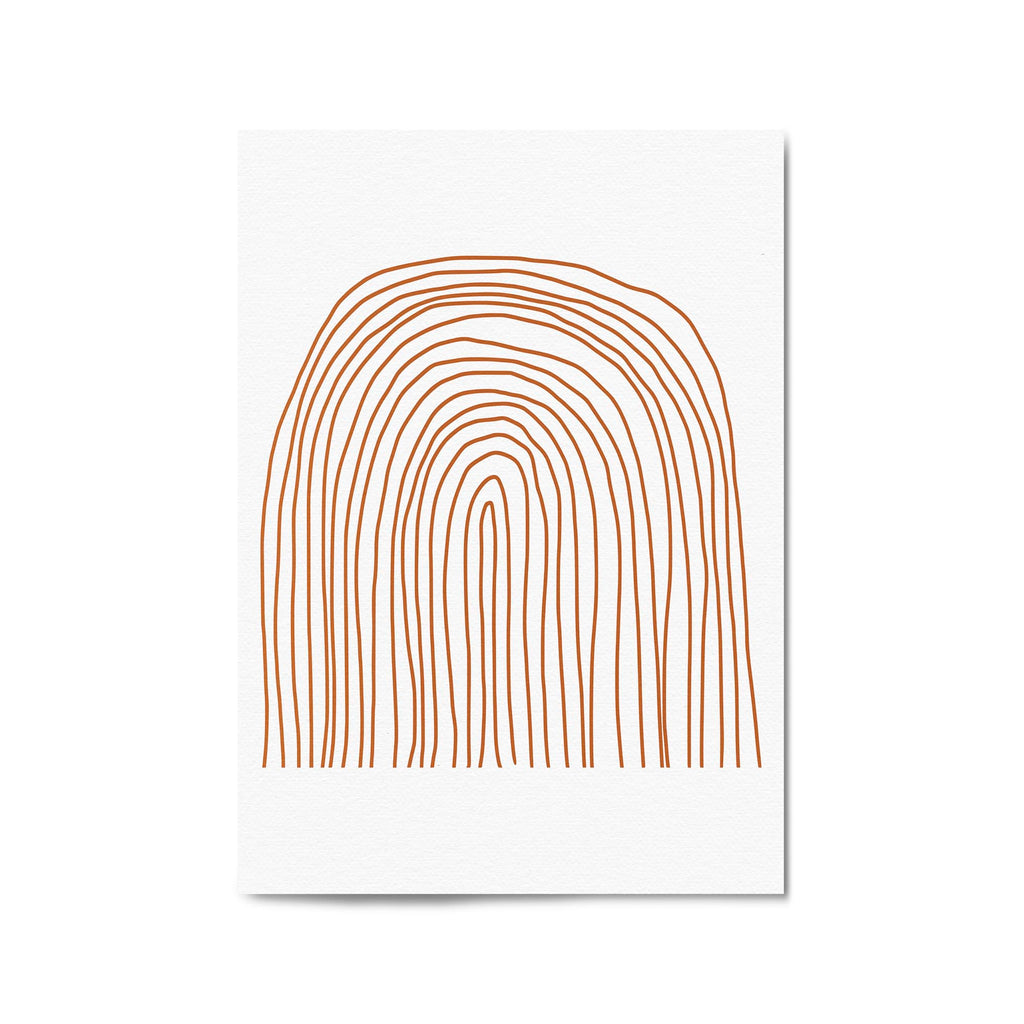 Minimal Lines Abstract Wall Art #2 - The Affordable Art Company