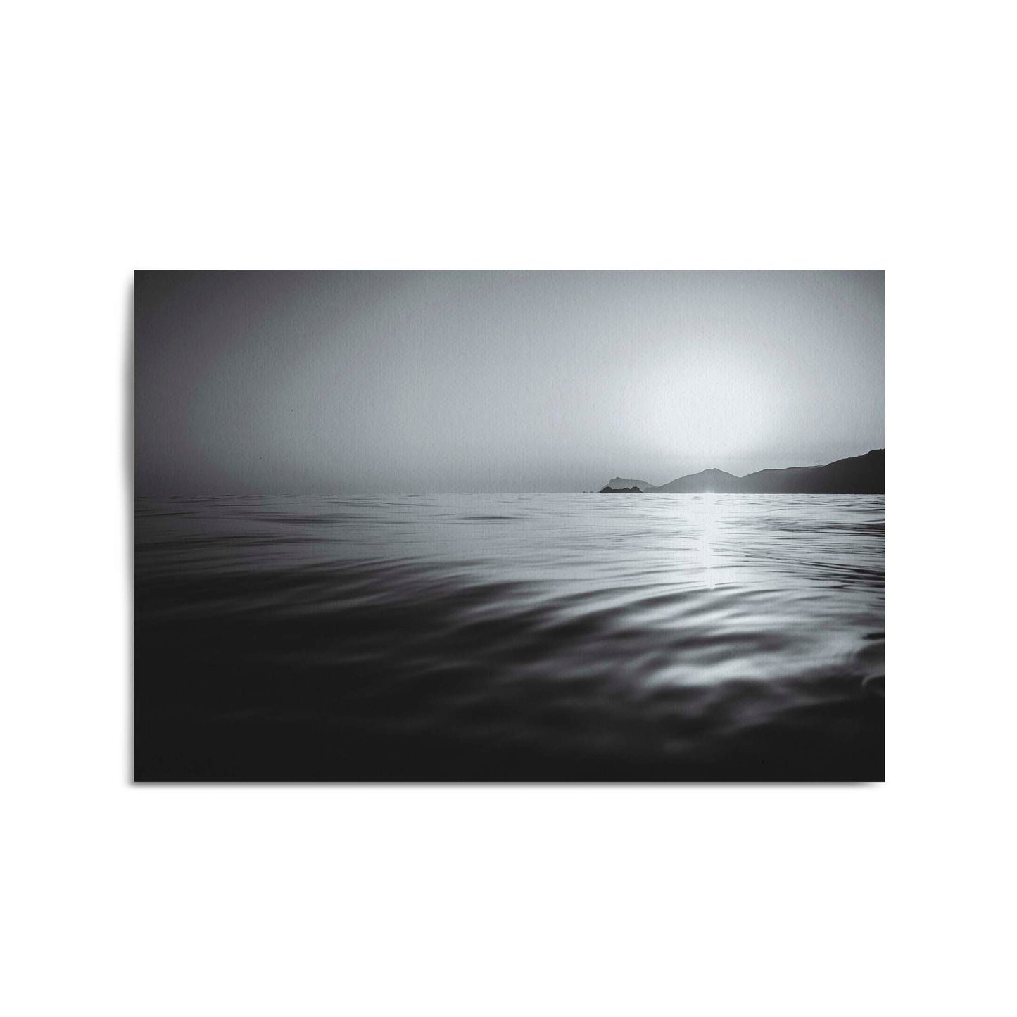 Dark Coastal Waters Photograph Wall Art - The Affordable Art Company