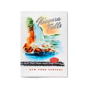 Niagra Falls, New York, USA Vintage Advert Wall Art - The Affordable Art Company