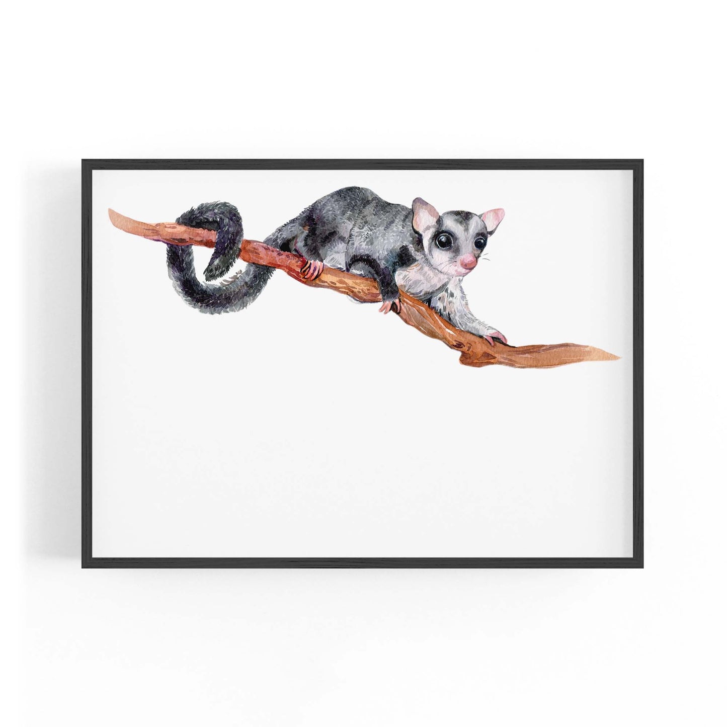 Australian Possum Painting Animal Nursery Wall Art - The Affordable Art Company