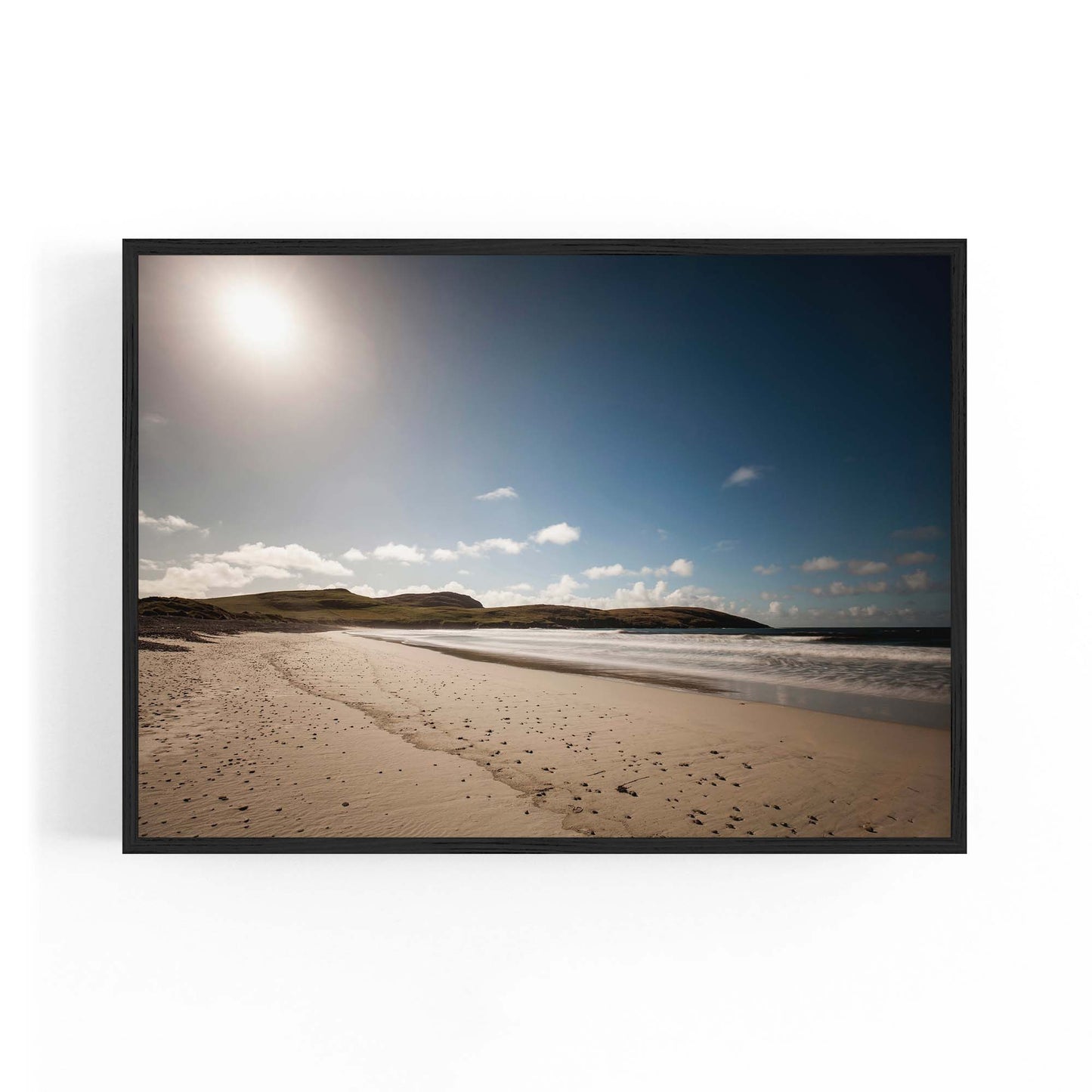 Endless Beach Coastal Photograph Wall Art - The Affordable Art Company