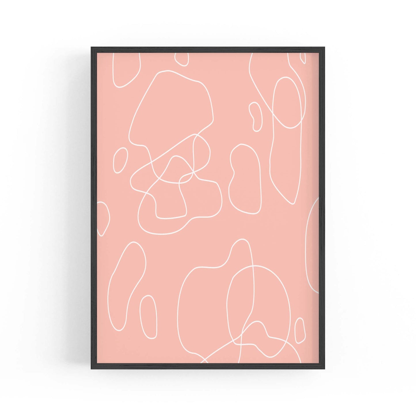 Calm Abstract Minimal Pastel Modern Wall Art #3 - The Affordable Art Company