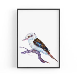 Kookaburra Australian Bird Nursery Painting Wall Art - The Affordable Art Company
