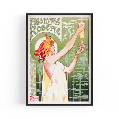 French Absinthe Vintage Advert Bar Cafe Wall Art - The Affordable Art Company