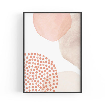 Abstract Modern Watercolour Shapes Painting Wall Art #13 - The Affordable Art Company