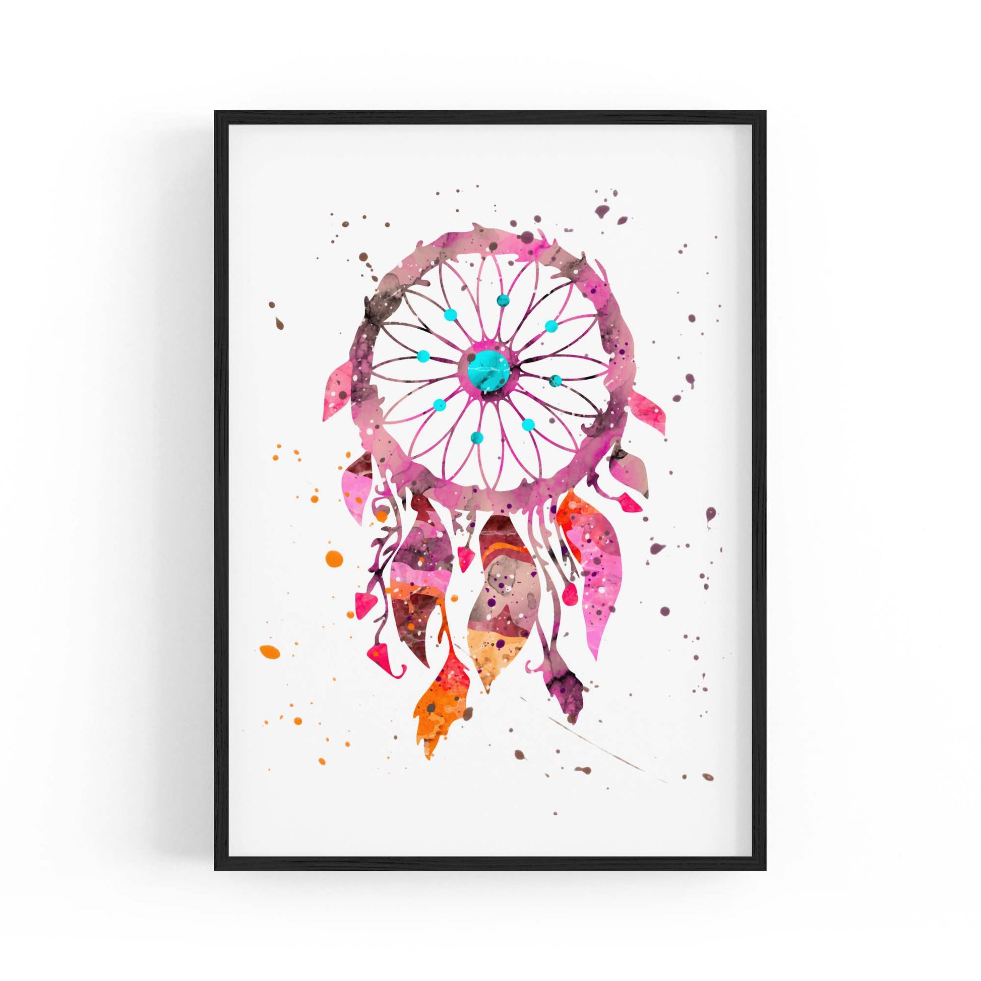 Dream Catcher Nursery Baby Bedroom Wall Art #2 - The Affordable Art Company