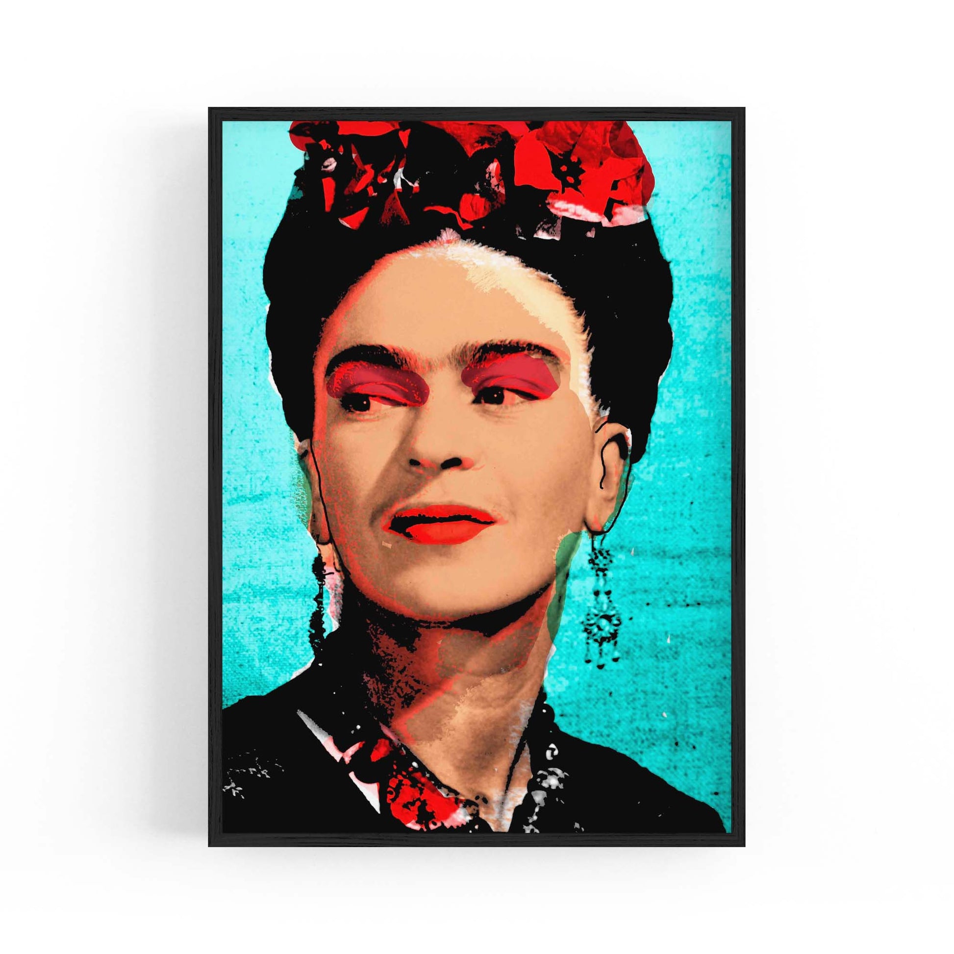 Frida Kahlo Pop Art Fashion Wall Art - The Affordable Art Company