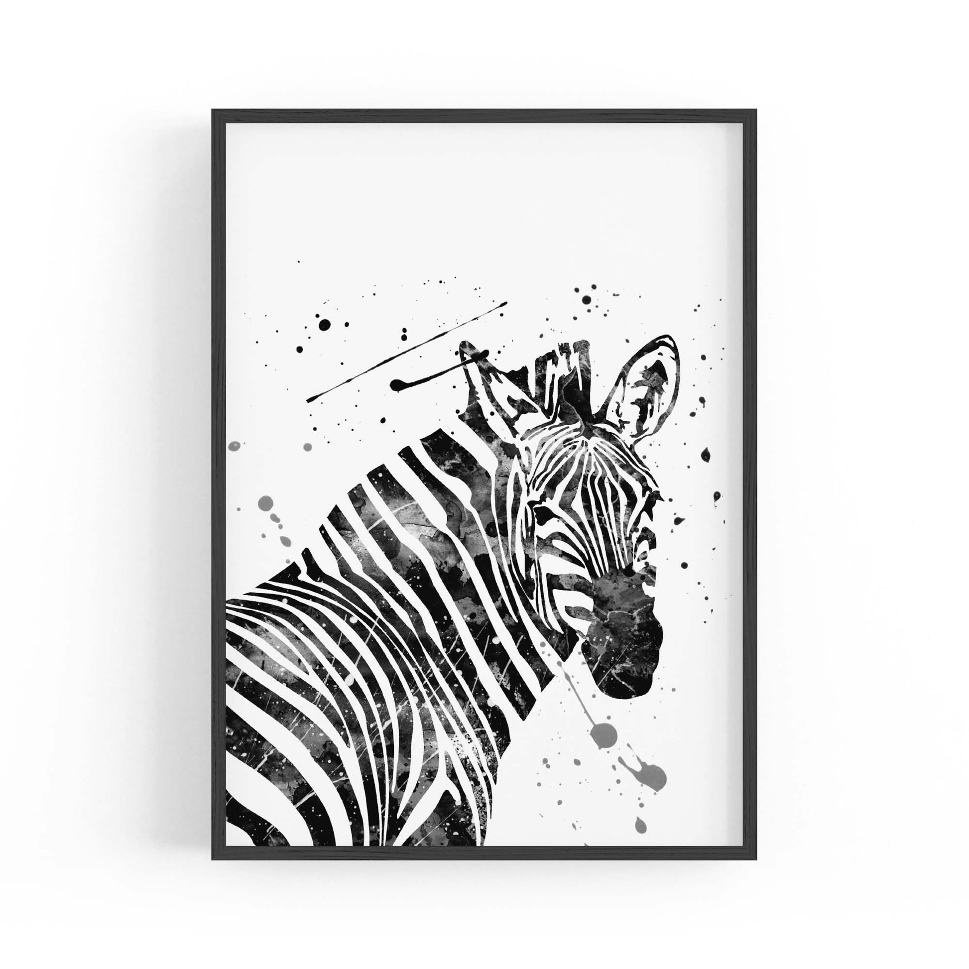 Zebra Painting Nursery Safari Animal Wall Art #2 - The Affordable Art Company