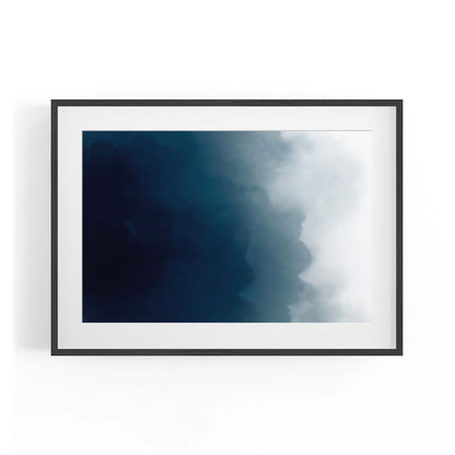 Minimal Blue Painting Abstract Modern Wall Art #17 - The Affordable Art Company