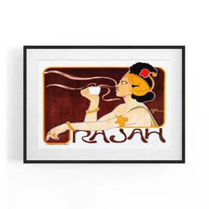 Rajah Coffee Vintage Advert Cafe Kitchen Wall Art - The Affordable Art Company