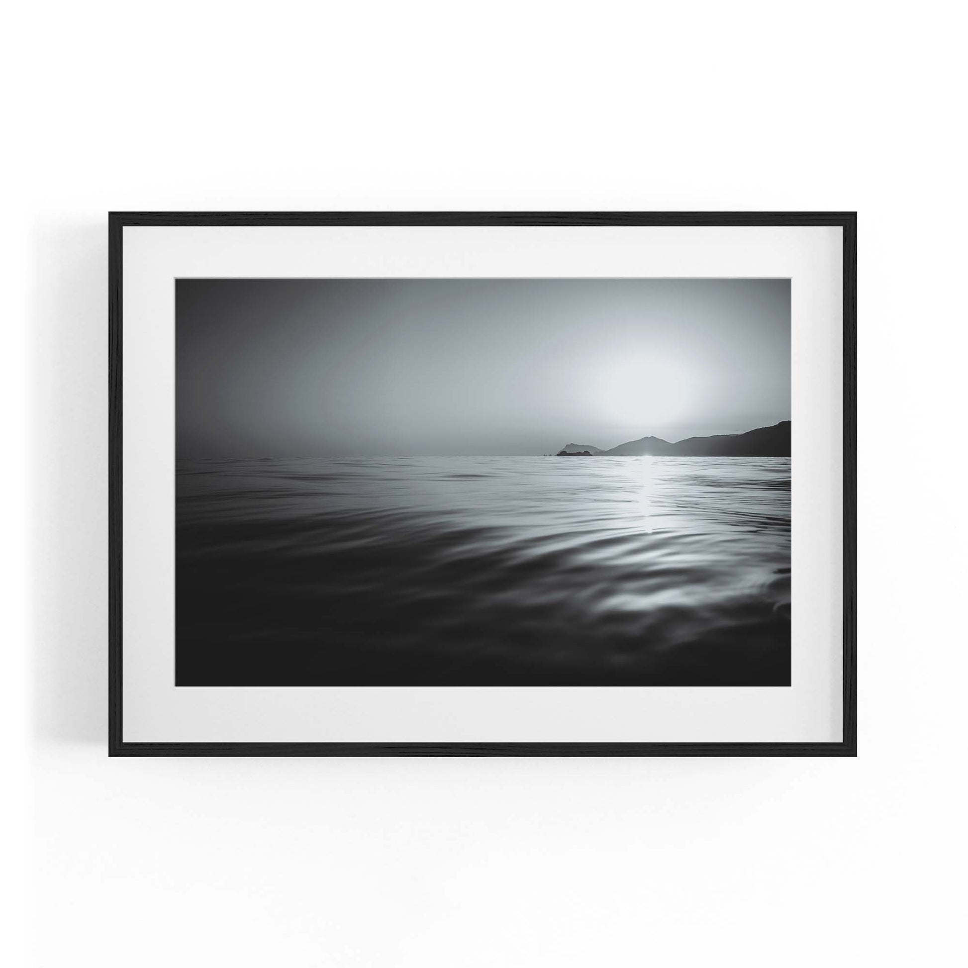 Dark Coastal Waters Photograph Wall Art - The Affordable Art Company