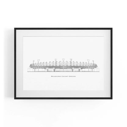 Melbourne Cricket Ground Original Wall Art - The Affordable Art Company