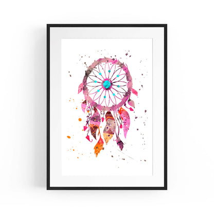 Dream Catcher Nursery Baby Bedroom Wall Art #2 - The Affordable Art Company