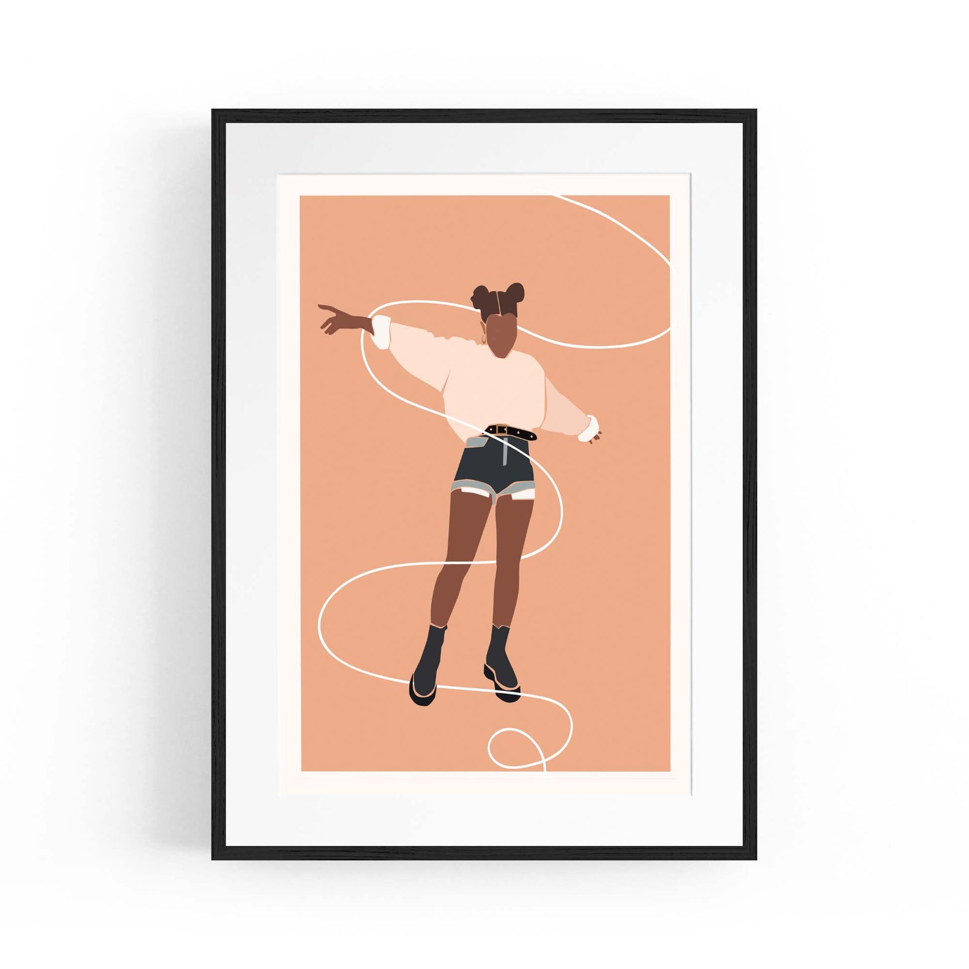 Born In The 90s Retro Fashion Bedroom Wall Art - The Affordable Art Company
