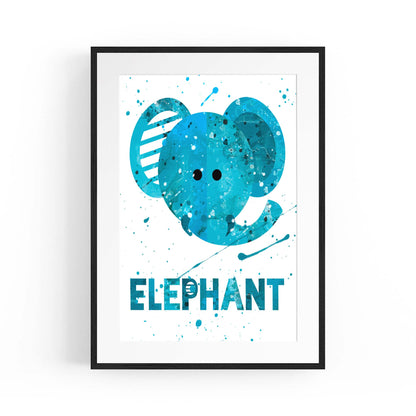 Elephant Nursery Nursery Babys Bedroom Wall Art - The Affordable Art Company