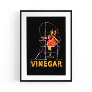 Vinegar Girl, Night Richmond Melbourne Wall Art - The Affordable Art Company