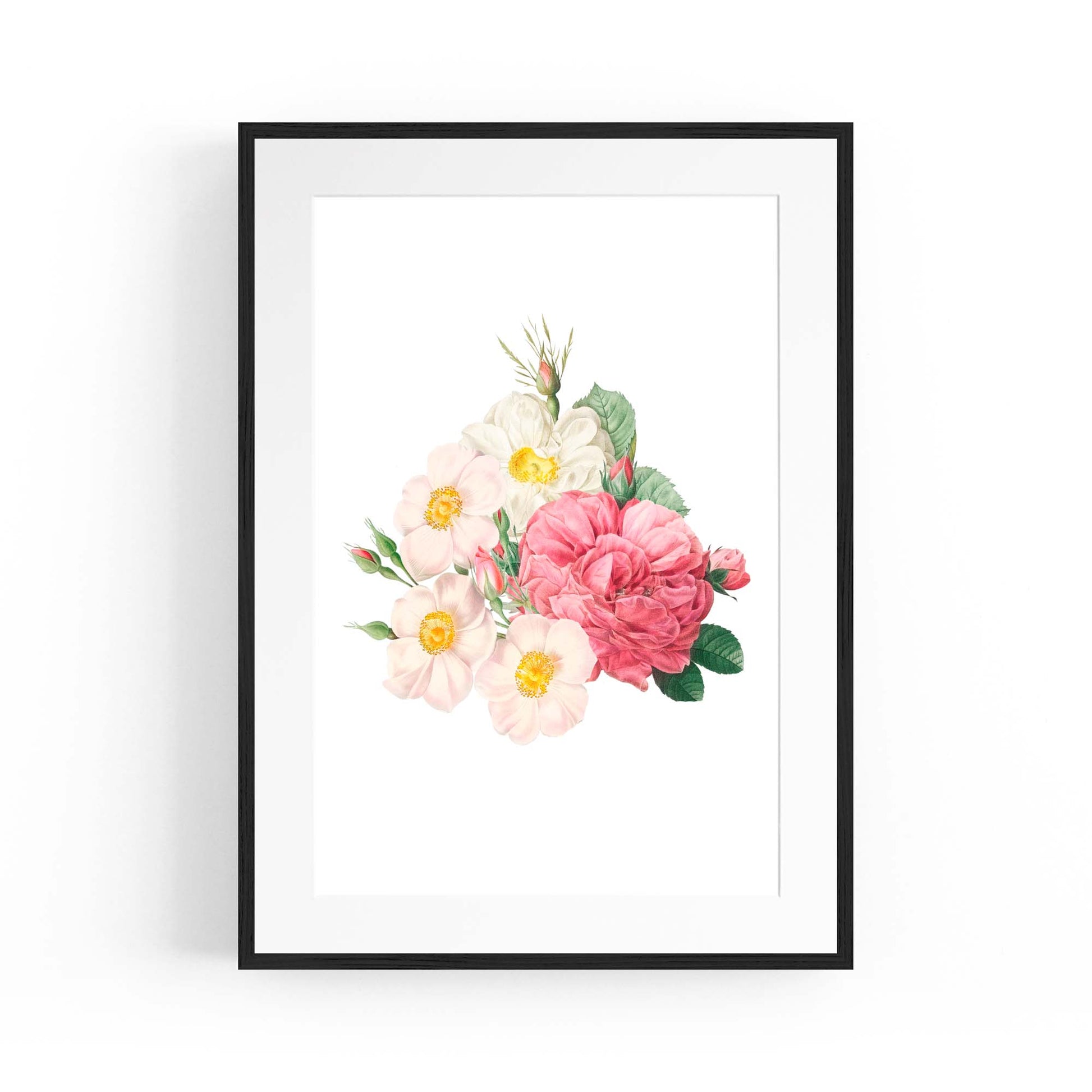 Botanical Flower Painting Floral Kitchen Wall Art #5 - The Affordable Art Company