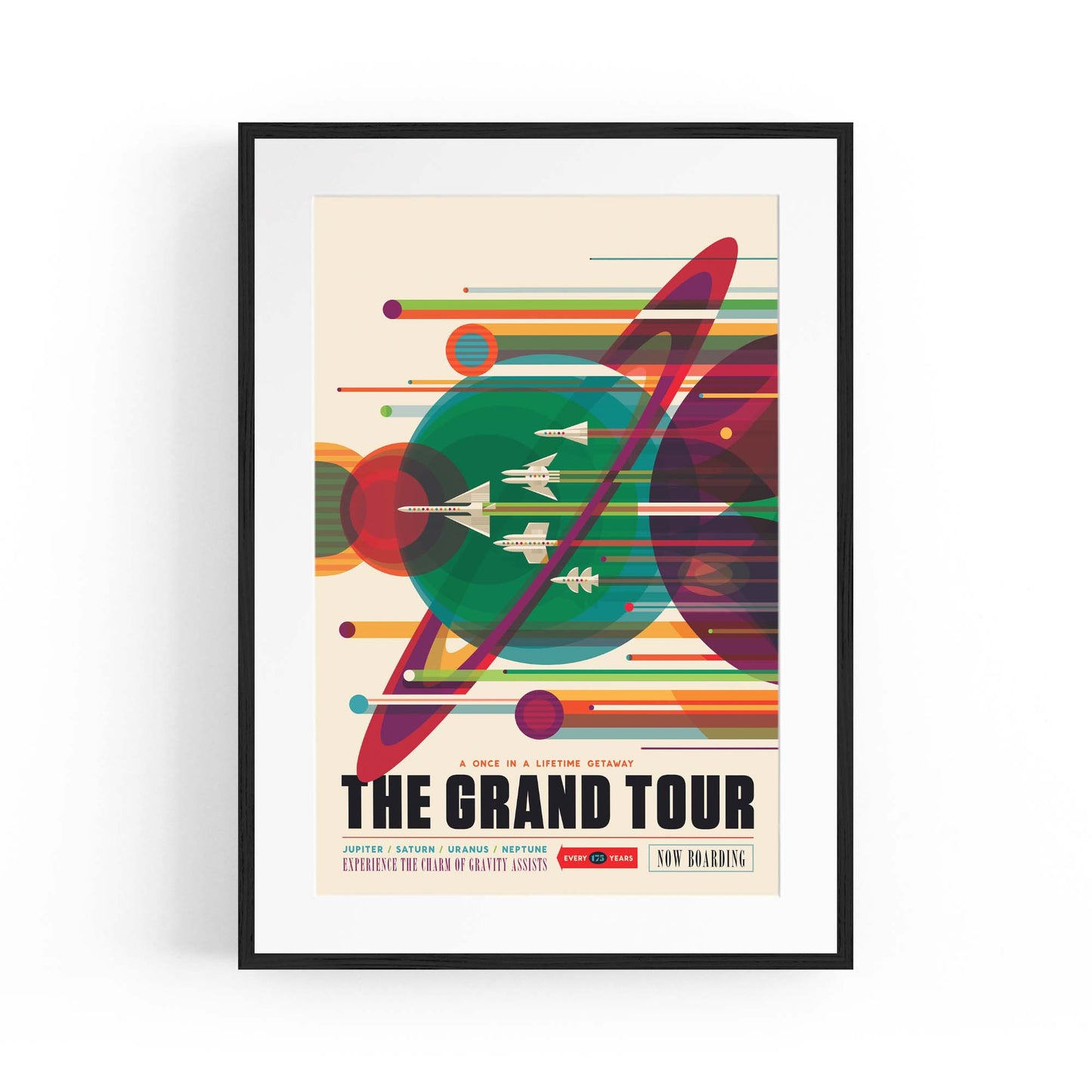 The Grand Tour  NASA Space Science Wall Art - The Affordable Art Company